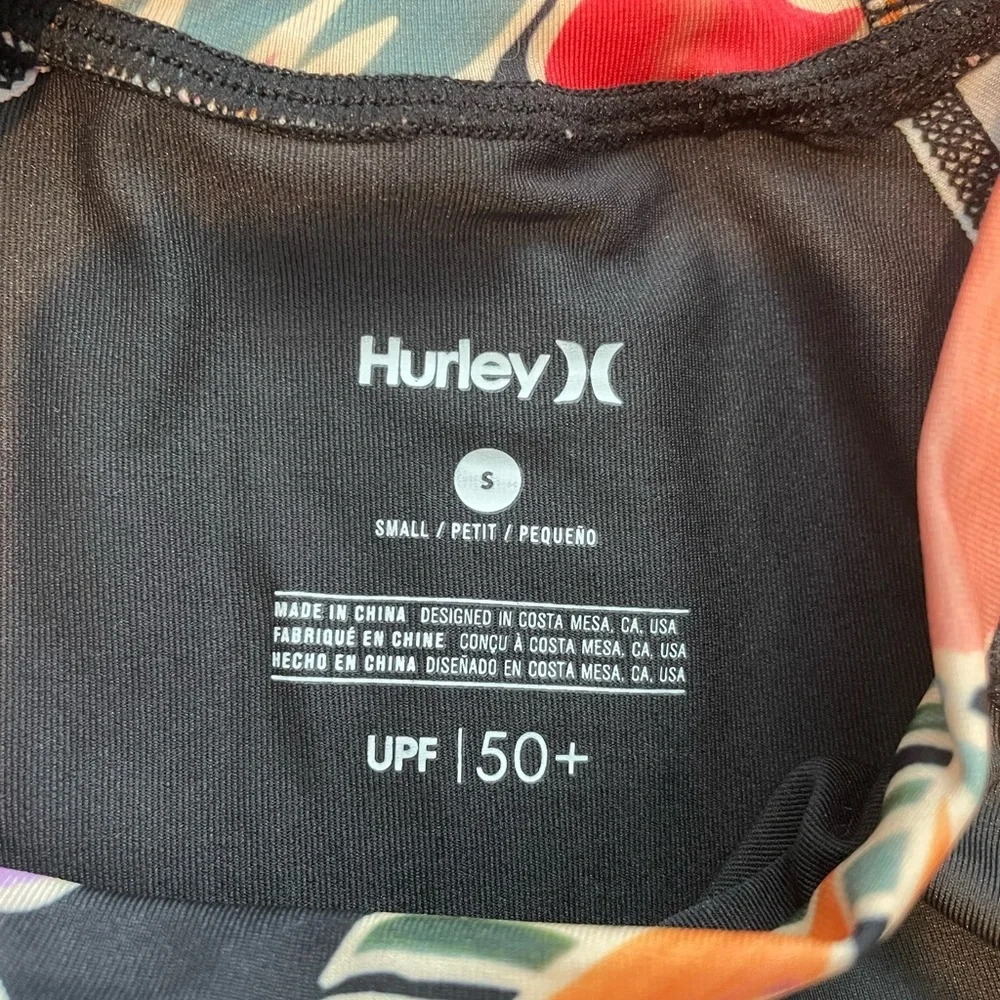 Hurley Black and Colorful Swimwear